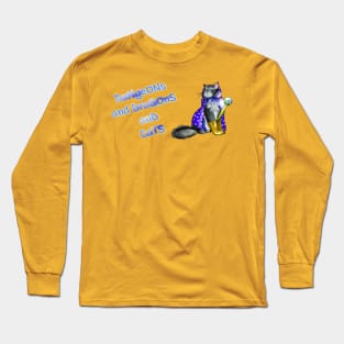 Dungeons and dragons and cats dungeon meowster Long Sleeve T-Shirt